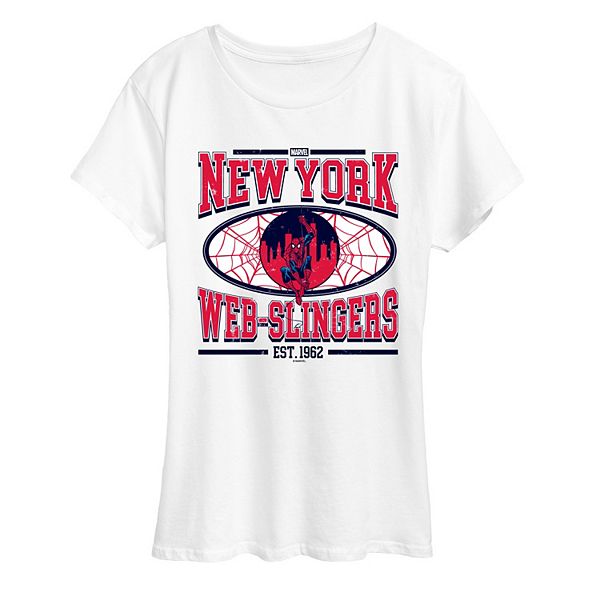 Женская футболка с принтом Spider-Man New York Web-Slingers Marvel, White, Белый, Женская футболка с принтом Spider-Man New York Web-Slingers Marvel, White
Женская футболка с принтом Spider-Man New York Web-Slingers Marvel, White, Белый, Женская футболка с принтом Spider-Man New York Web-Slingers Marvel, White