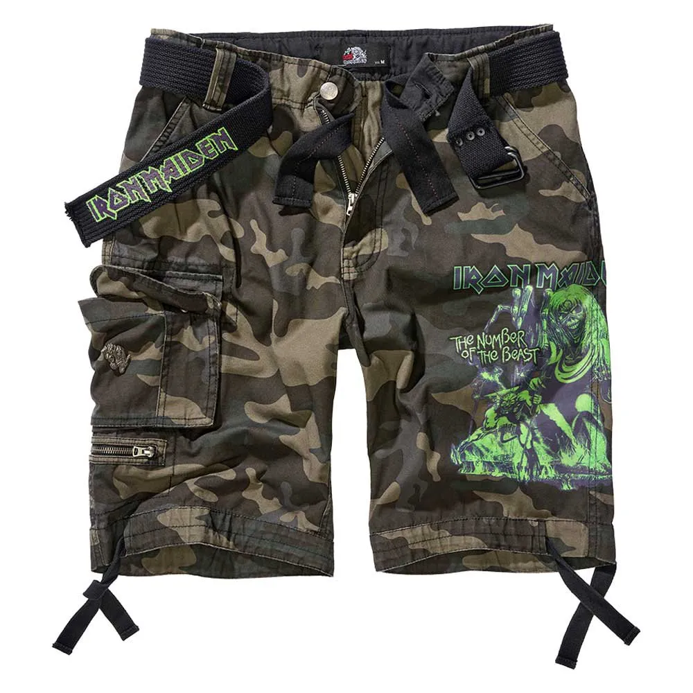 Шорты Brandit Iron Maiden Savage Number Of The Beast, зеленый
Шорты Brandit Iron Maiden Savage Number Of The Beast, зеленый