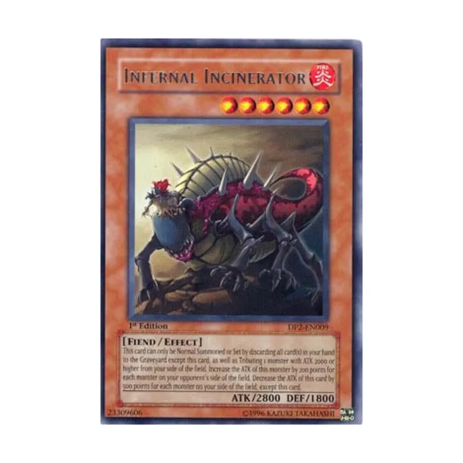 CCG Адский мусоросжигатель (редкий), Yu-Gi-Oh - Duelist Pack - Chazz Princeton - Singles 
CCG Адский мусоросжигатель (редкий), Yu-Gi-Oh - Duelist Pack - Chazz Princeton - Singles