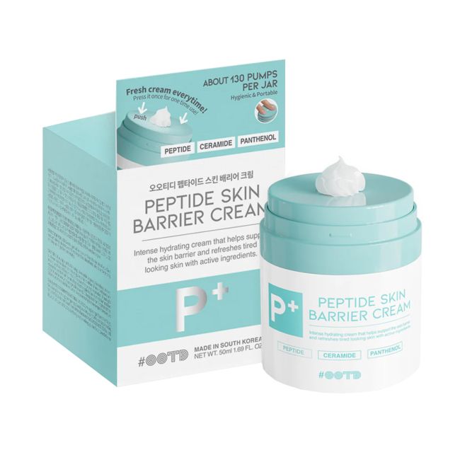 P+ пептидный защитный крем для лица Ootd, 50 мл
P+ пептидный защитный крем для лица Ootd, 50 мл