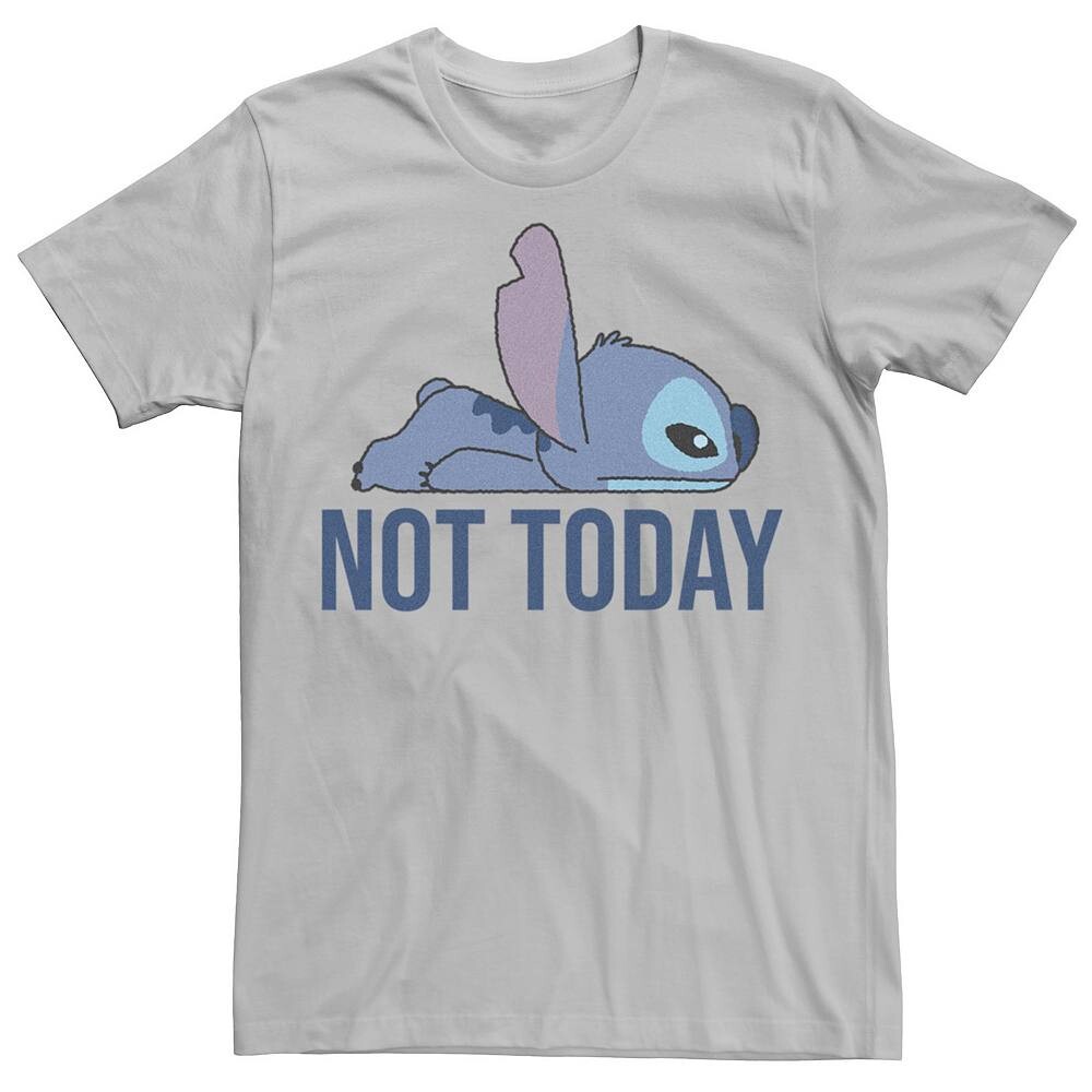 Мужская футболка с рисунком Disney's Lilo & Stitch Not Today Stitch, цвет Silver
Мужская футболка с рисунком Disney's Lilo & Stitch Not Today Stitch, цвет Silver