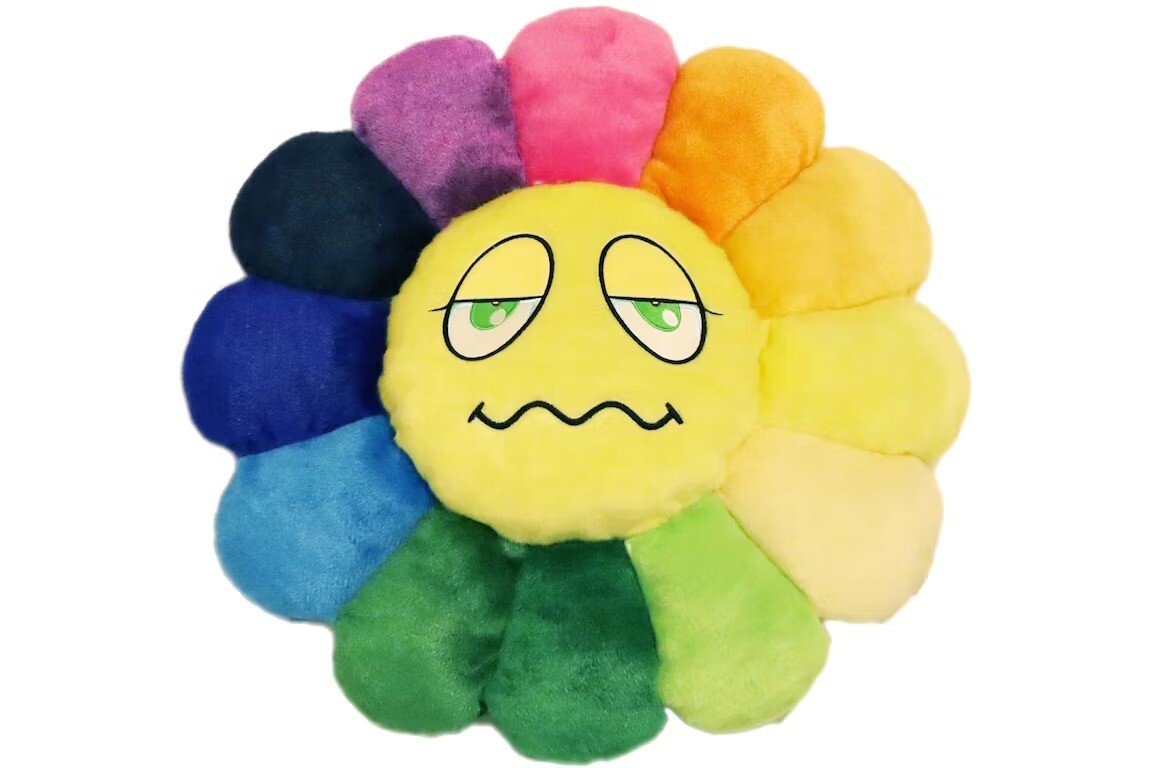 Мягкая плюшевая фигурка Takashi Murakami Flower Emoji 2, 60 см, мультиколор
Мягкая плюшевая фигурка Takashi Murakami Flower Emoji 2, 60 см, мультиколор