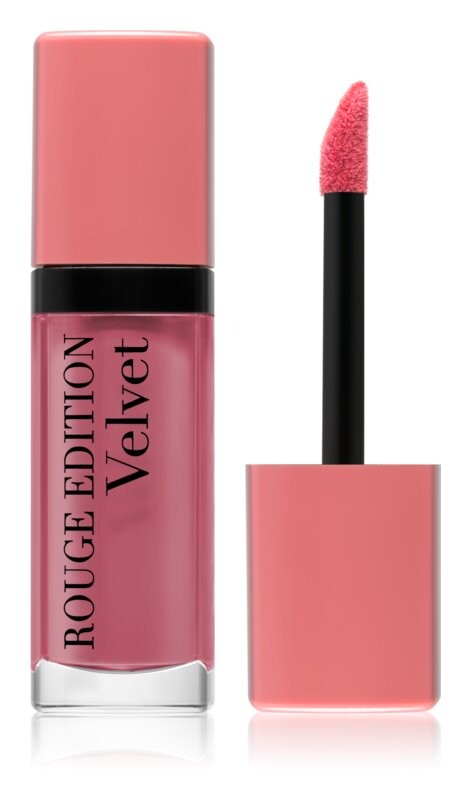 Жидкая помада с матовым финишем Bourjois Rouge Edition Velvet, оттенок 10 Don´t Pink Of It! 7.7 мл
Жидкая помада с матовым финишем Bourjois Rouge Edition Velvet, оттенок 10 Don´t Pink Of It! 7.7 мл