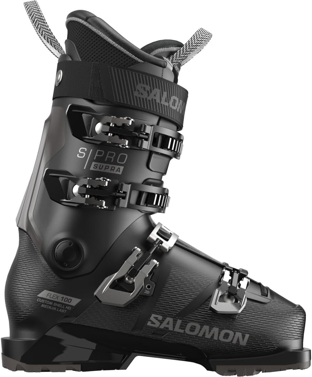 Ботинки для сноуборда Salomon S/PRO Supra 100 GW мужские, Black/Dark Grey Met. /Black
Ботинки для сноуборда Salomon S/PRO Supra 100 GW мужские, Black/Dark Grey Met. /Black
