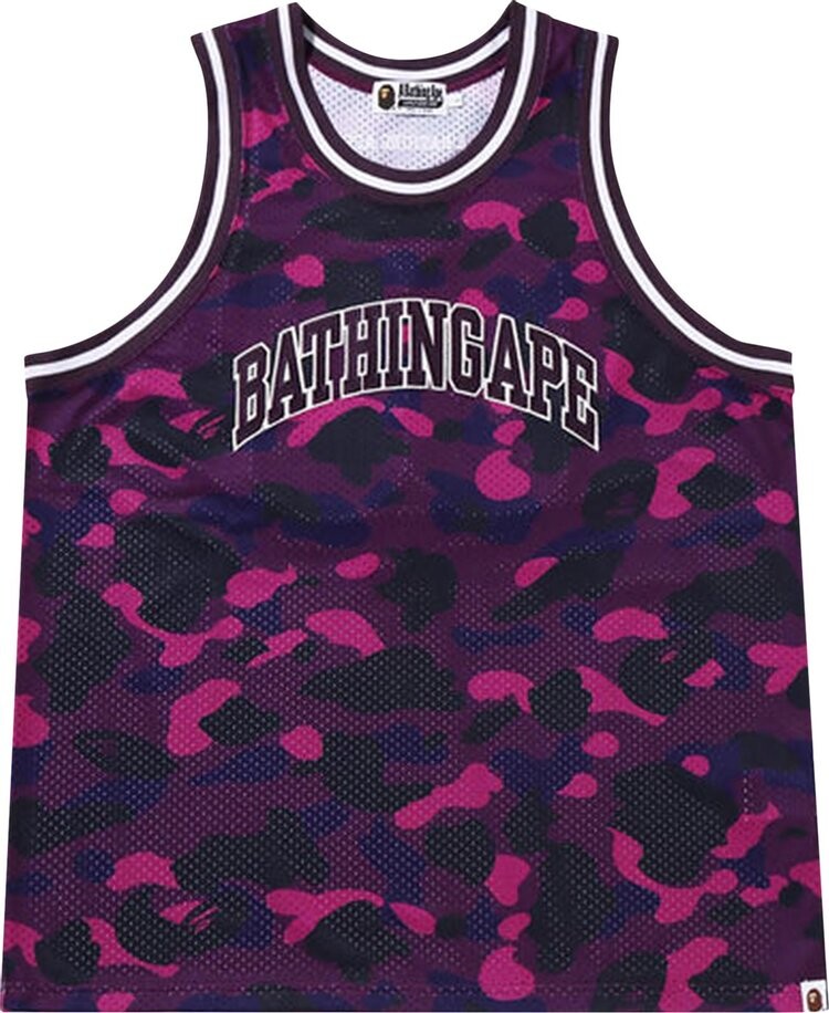 Топ BAPE Color Camo Basketball Tank Top 'Purple', фиолетовый
Топ BAPE Color Camo Basketball Tank Top 'Purple', фиолетовый