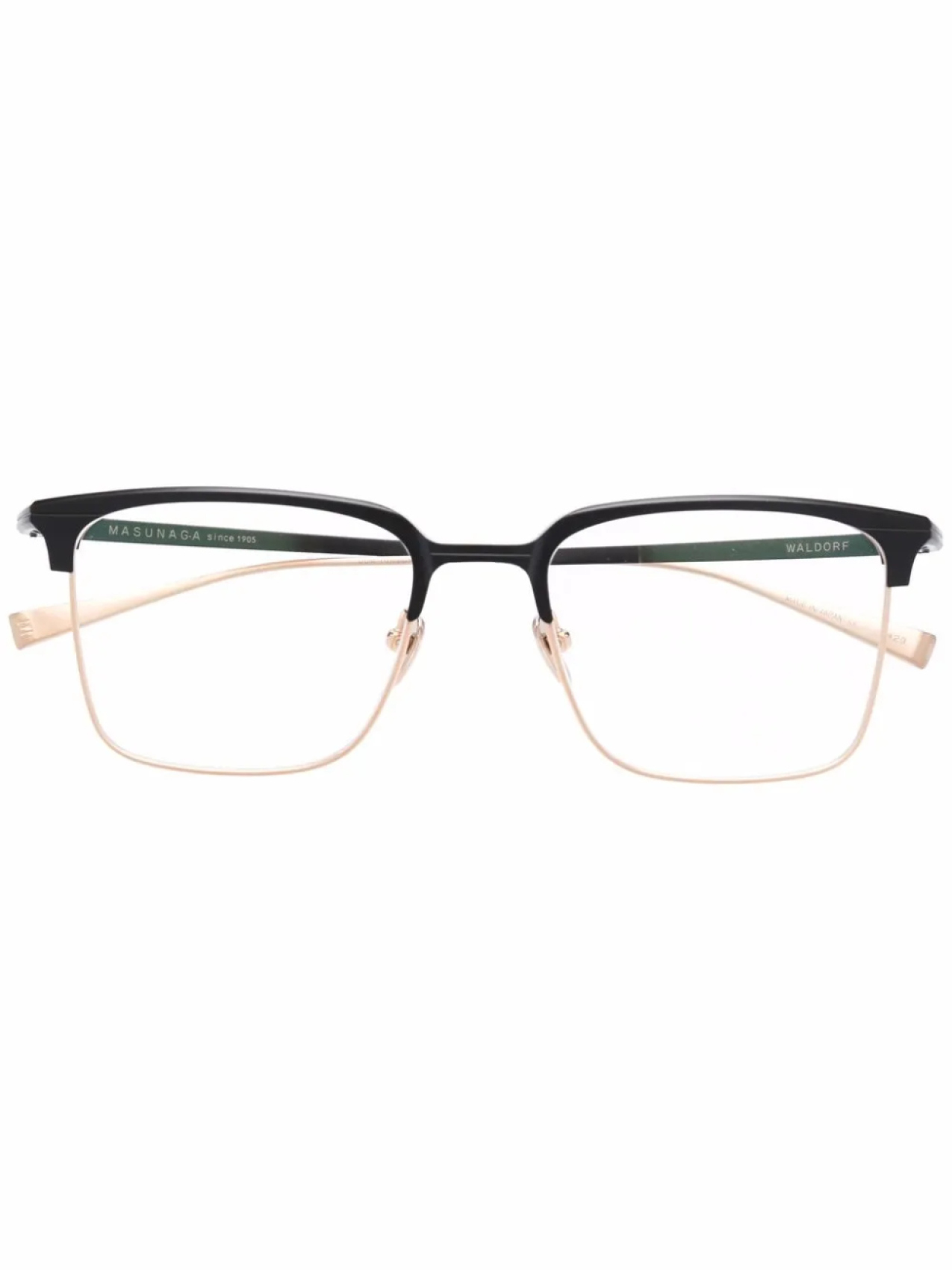 Masunaga очки в квадратной оправе, черный
Masunaga очки в квадратной оправе, черный