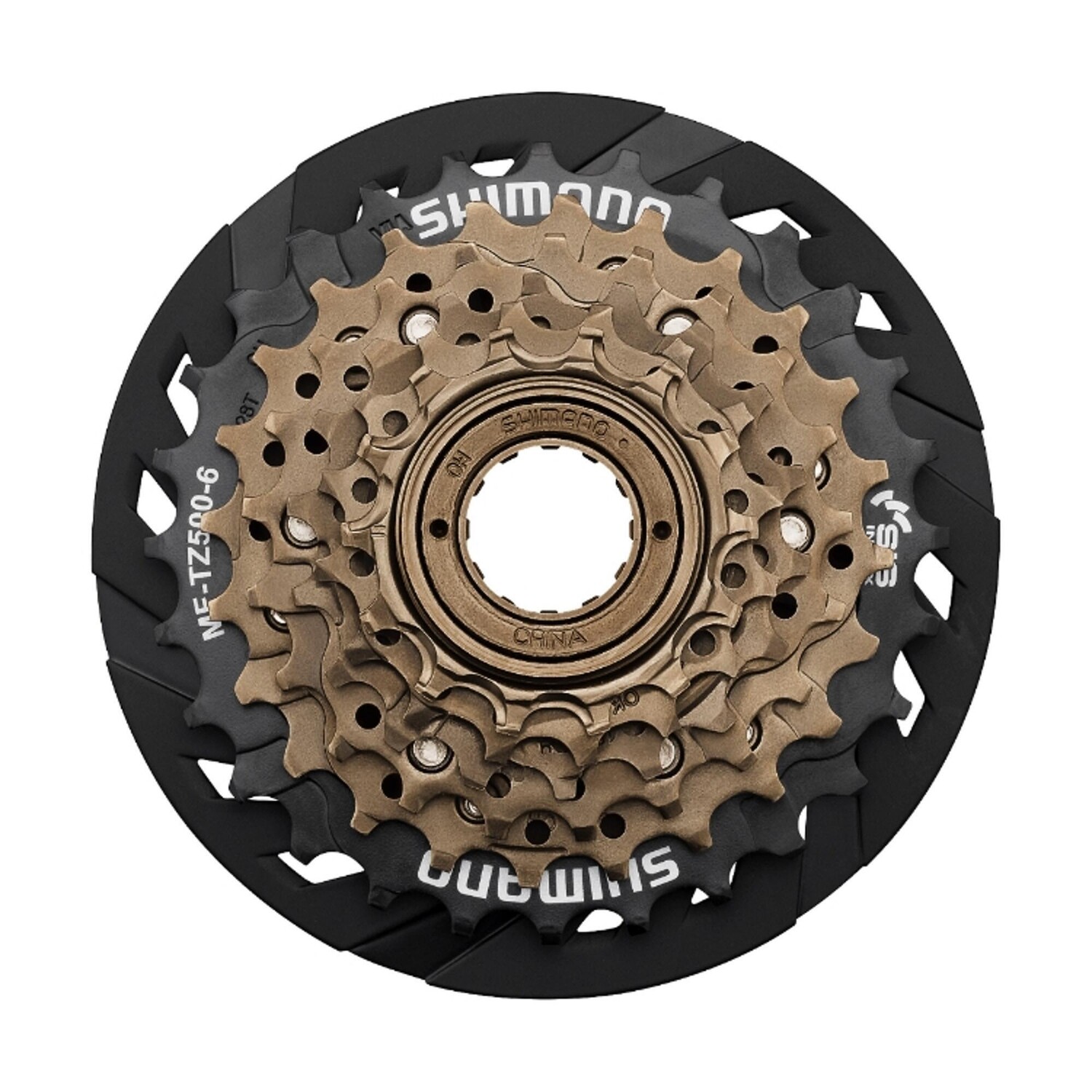 Звездочка свободного хода 6-ступенчатая Shimano Tourney TZ с защитой спицы 14-28 (MF-TZ500-6-CP) OXYLANE
Звездочка свободного хода 6-ступенчатая Shimano Tourney TZ с защитой спицы 14-28 (MF-TZ500-6-CP) OXYLANE