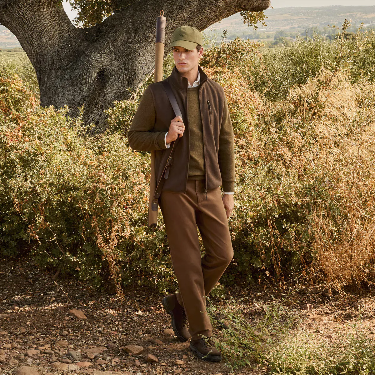 Мужской базовый флисовый жилет Verhunt, коричневый
Мужской базовый флисовый жилет Verhunt, коричневый