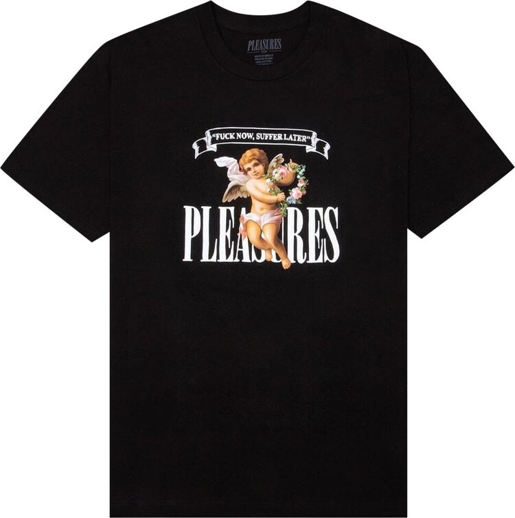 Футболка Pleasures Suffer T-Shirt 'Black', черный 
Футболка Pleasures Suffer T-Shirt 'Black', черный