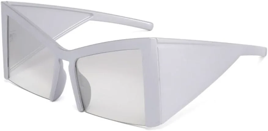 Большие солнцезащитные очки «кошачий глаз» для женщин в стиле панк, полуободковые солнцезащитные очки для мужчин, уличный стиль, очки-очки MTZJH, C5silver
Большие солнцезащитные очки «кошачий глаз» для женщин в стиле панк, полуободковые солнцезащитные очки для мужчин, уличный стиль, очки-очки MTZJH, C5silver