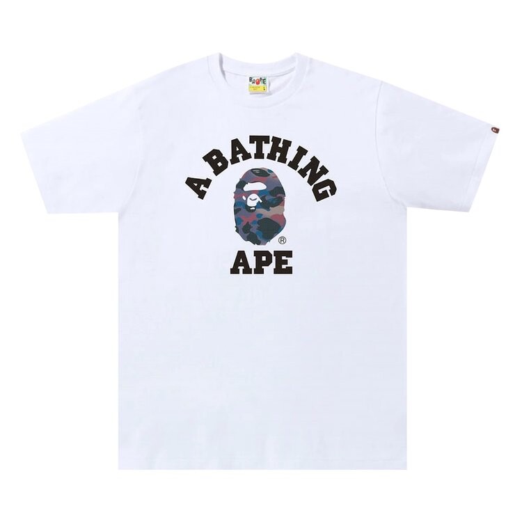 Футболка BAPE Grid Camo College Tee 'White/Purple', белый
Футболка BAPE Grid Camo College Tee 'White/Purple', белый