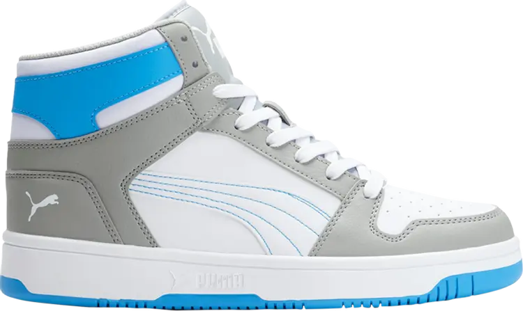 Кроссовки Puma Rebound LayUp High Rise Ocean Dive, серый 
Кроссовки Puma Rebound LayUp High Rise Ocean Dive, серый