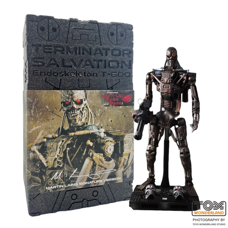 Коллекционная фигурка Hot Toys Terminator Salvation, Endoskeleton T-600 Martin Laing Signature Ver MMS97, 35 см
Коллекционная фигурка Hot Toys Terminator Salvation, Endoskeleton T-600 Martin Laing Signature Ver MMS97, 35 см