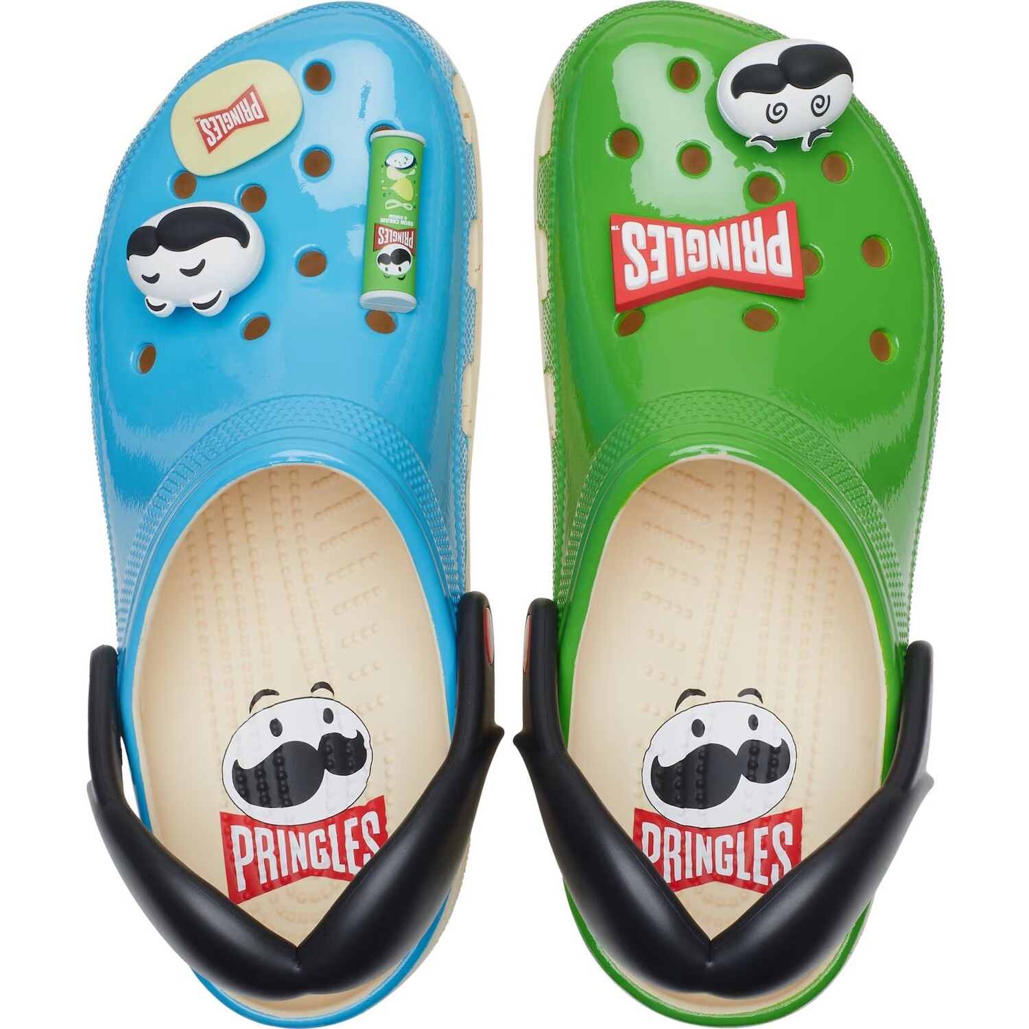 Сабо Crocs Classic x Pringles Unisex, синий/зеленый
Сабо Crocs Classic x Pringles Unisex, синий/зеленый