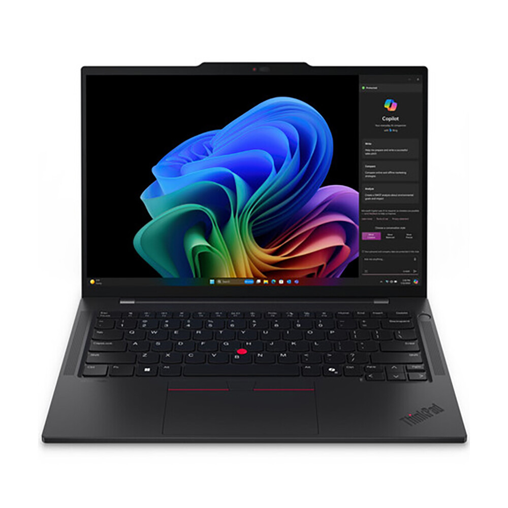 Ноутбук Lenovo ThinkPad T14s Gen 6, 14", 32 ГБ/1 ТБ, Snapdragon X Elite, черный, английская клавиатура
Ноутбук Lenovo ThinkPad T14s Gen 6, 14", 32 ГБ/1 ТБ, Snapdragon X Elite, черный, английская клавиатура