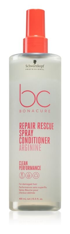 Несмываемый спрей-кондиционер для сухих и поврежденных волос Schwarzkopf Professional BC Bonacure Repair Rescue
Несмываемый спрей-кондиционер для сухих и поврежденных волос Schwarzkopf Professional BC Bonacure Repair Rescue