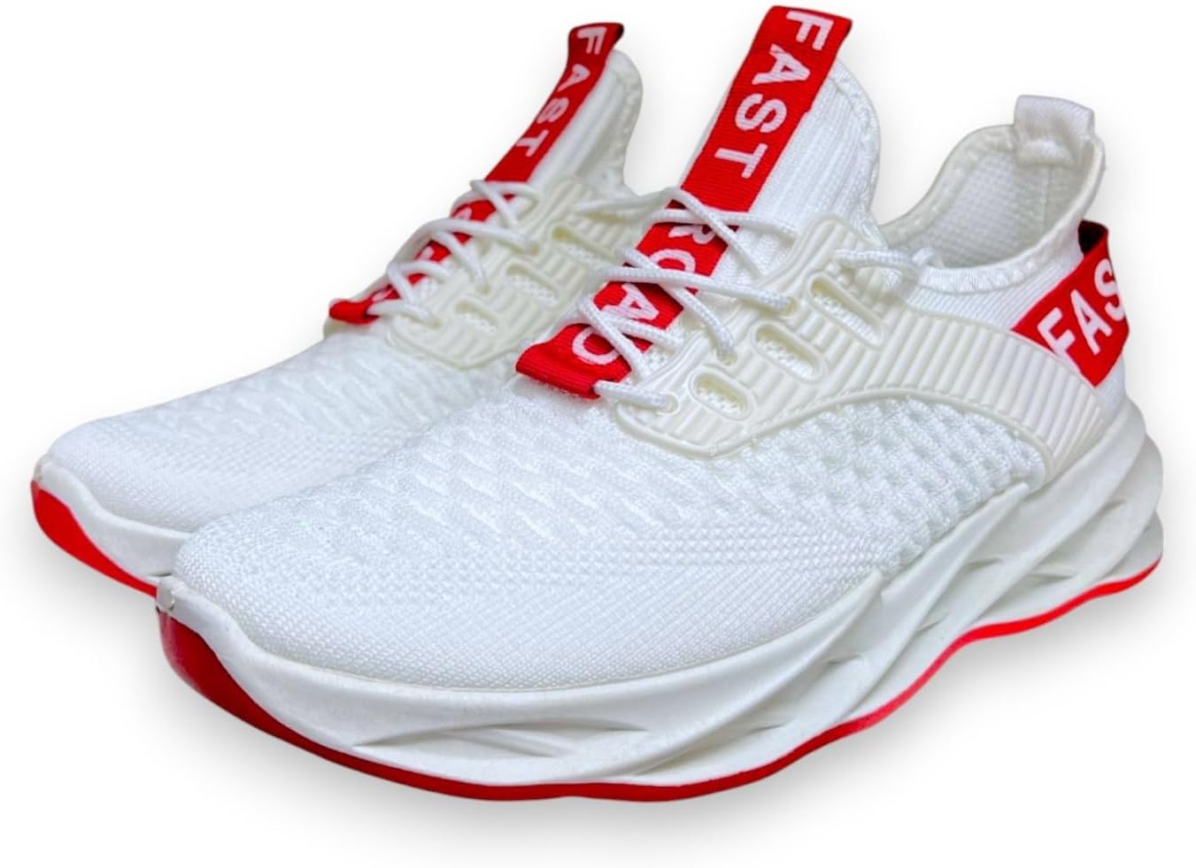 Мужские быстроходные кроссовки для дорог из слоновой кости с сеткой - слоновая кость с красным, дышащие, легкие, с амортизацией для комфорта, для спортивного бега, повседневной и повседневной носки, размеры США 6.5-12 Generic
Мужские быстроходные кроссовки для дорог из слоновой кости с сеткой - слоновая кость с красным, дышащие, легкие, с амортизацией для комфорта, для спортивного бега, повседневной и повседневной носки, размеры США 6.5-12 Generic