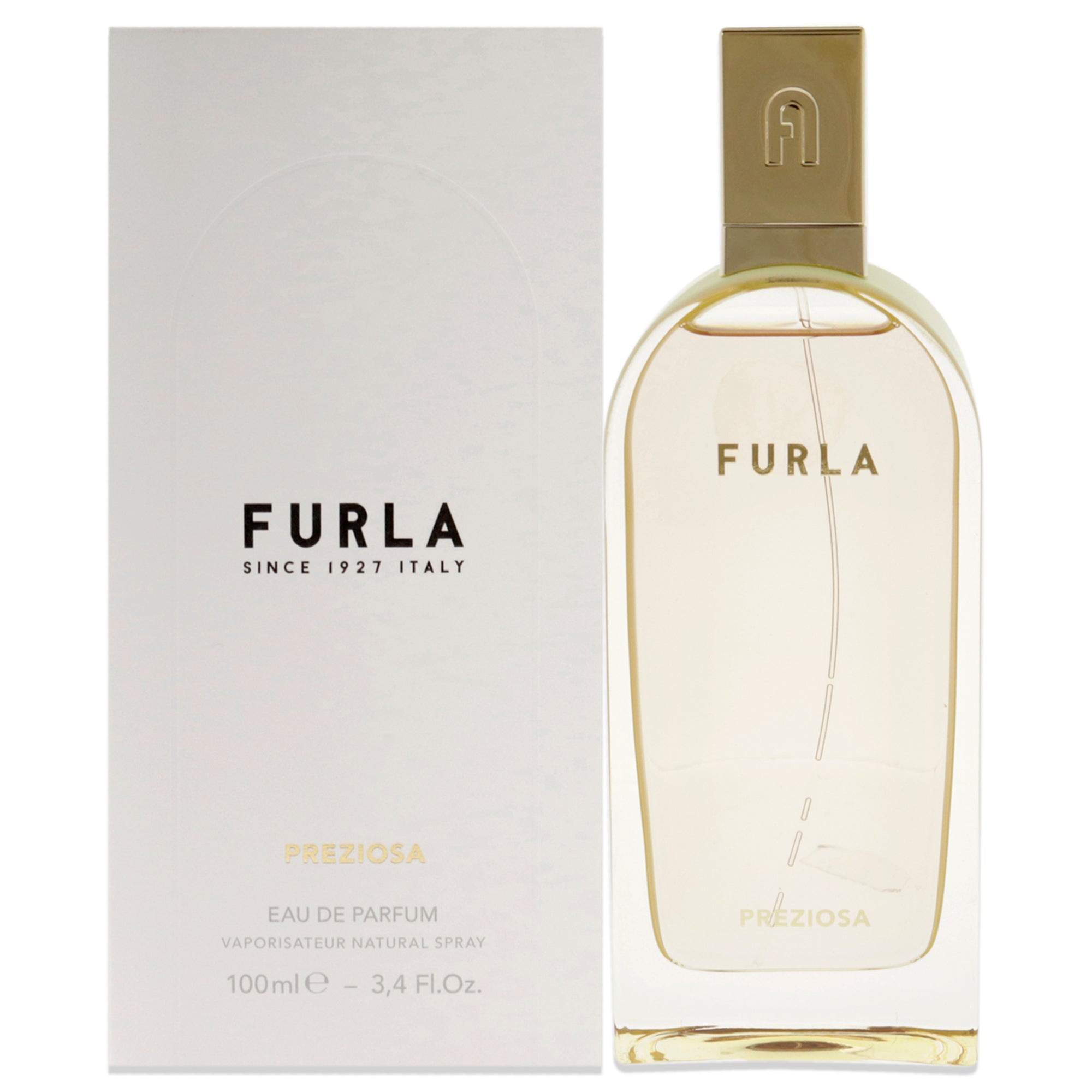 Preziosa от Furla для женщин - парфюмерная вода в спрее (3,4 унции), прозрачный
Preziosa от Furla для женщин - парфюмерная вода в спрее (3,4 унции), прозрачный