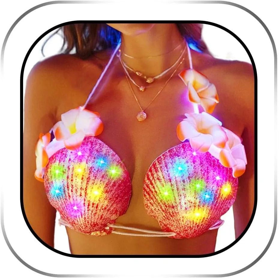 Топ Bikini Zoestar Light Up Shell Bra Mermaid с цветочным принтом
Топ Bikini Zoestar Light Up Shell Bra Mermaid с цветочным принтом