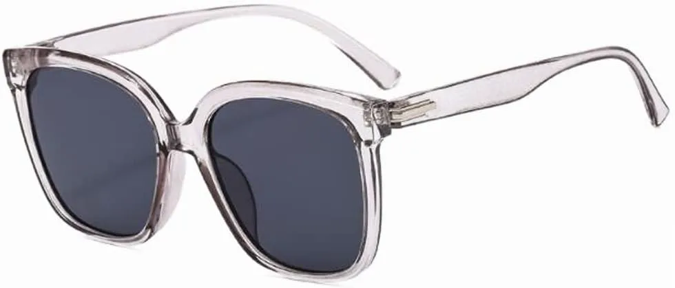 Квадратные солнцезащитные очки в стиле ретро с большой оправой, чайного цвета, с зеркальными линзами в виде жабы и защитой от УФ-излучения star shop, Transparent Gray
Квадратные солнцезащитные очки в стиле ретро с большой оправой, чайного цвета, с зеркальными линзами в виде жабы и защитой от УФ-излучения star shop, Transparent Gray