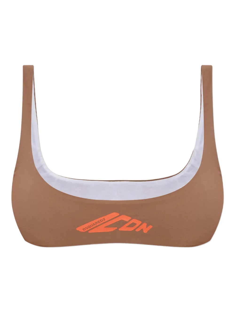 Топ бикини с логотипом DSQUARED2, коричневый
Топ бикини с логотипом DSQUARED2, коричневый