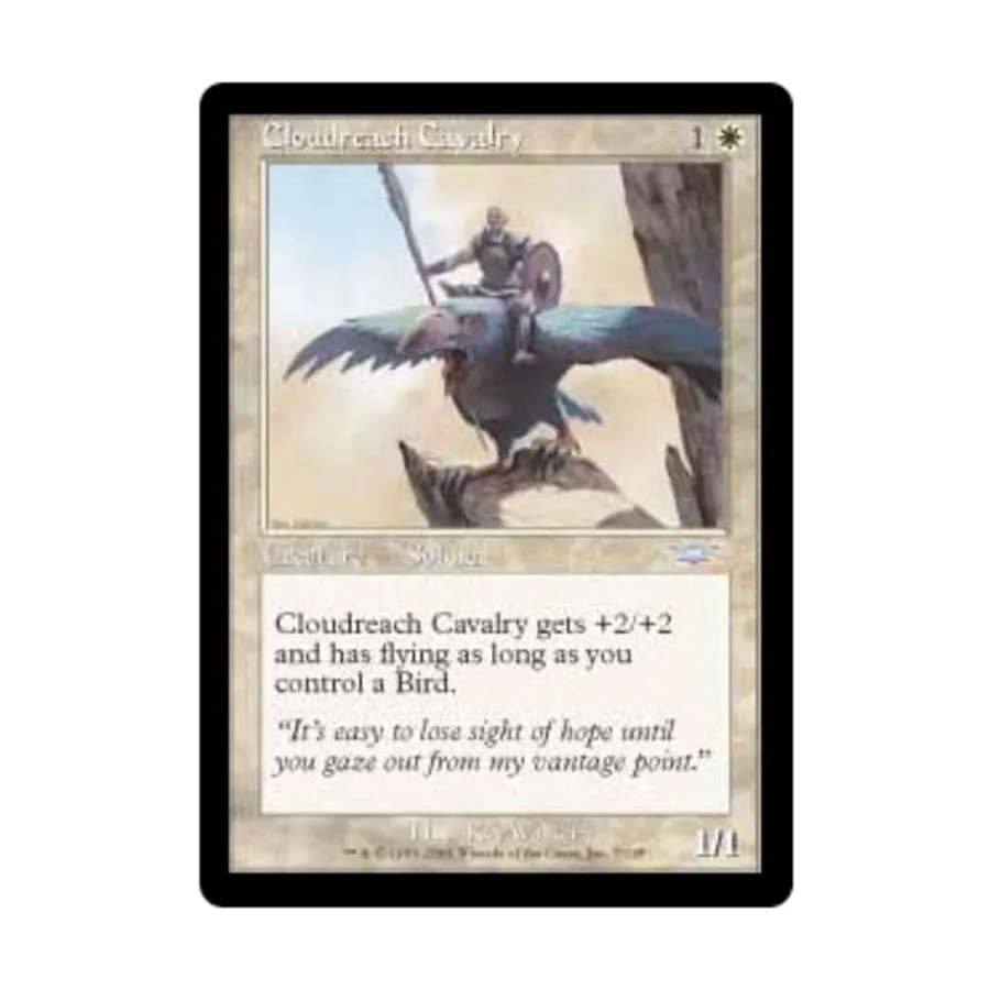 CCG Кавалерия Облачного Предела (U), MTG - Legions
CCG Кавалерия Облачного Предела (U), MTG - Legions