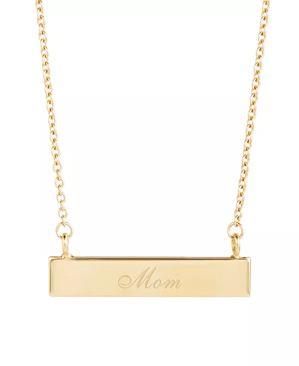 Ожерелье Mom Bar с покрытием из 14-каратного золота Brook & York, gold-plated
Ожерелье Mom Bar с покрытием из 14-каратного золота Brook & York, gold-plated