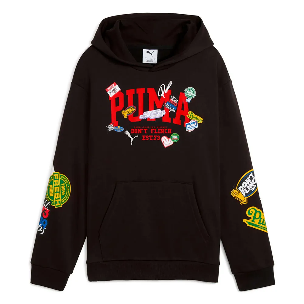 Худи Puma Basketball Hooperhotline, черный
Худи Puma Basketball Hooperhotline, черный