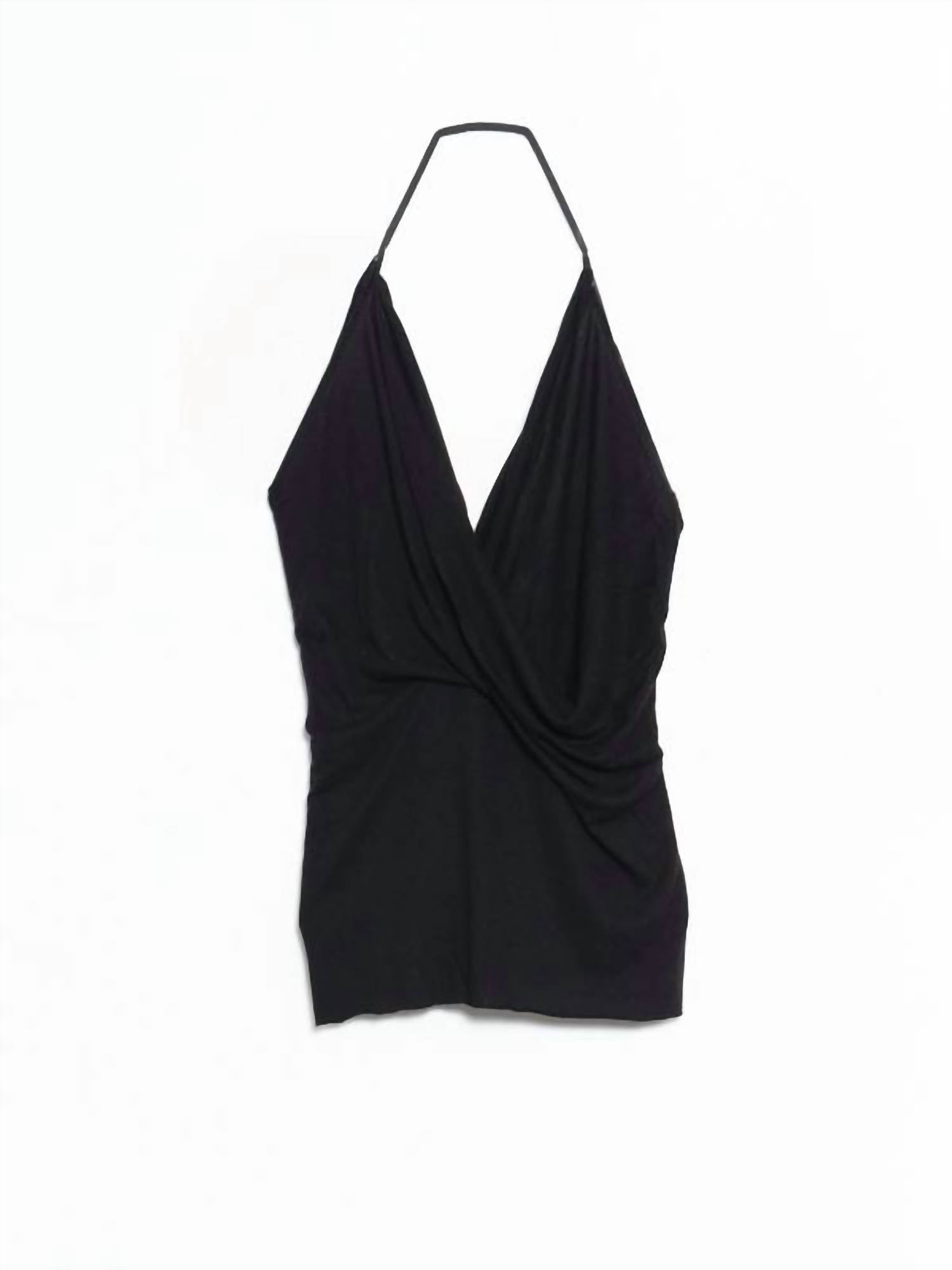 Rick Owens Женский драпированный топ Rainio черного цвета
Rick Owens Женский драпированный топ Rainio черного цвета