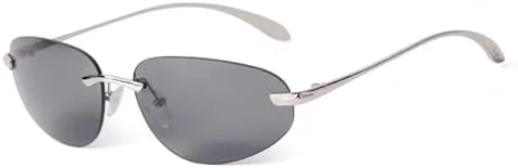 Модные металлические серебристые зеркальные овальные солнцезащитные очки для женщин и мужчин, стильные солнцезащитные очки без оправы для женщин MTZJH, C3 Gray
Модные металлические серебристые зеркальные овальные солнцезащитные очки для женщин и мужчин, стильные солнцезащитные очки без оправы для женщин MTZJH, C3 Gray