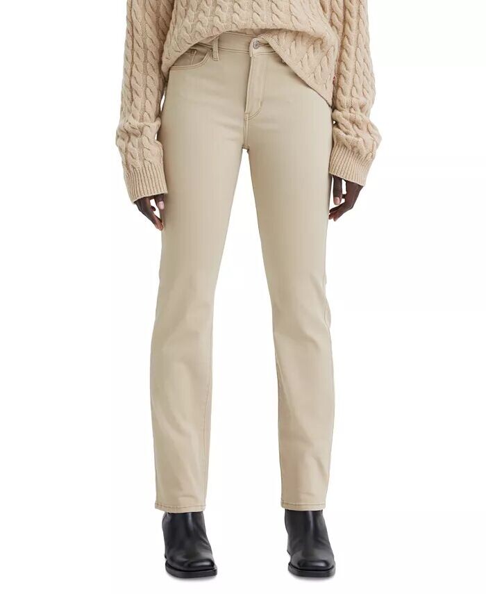 Женские классические прямые джинсы со средней посадкой Levi's, бежевый
Женские классические прямые джинсы со средней посадкой Levi's, бежевый