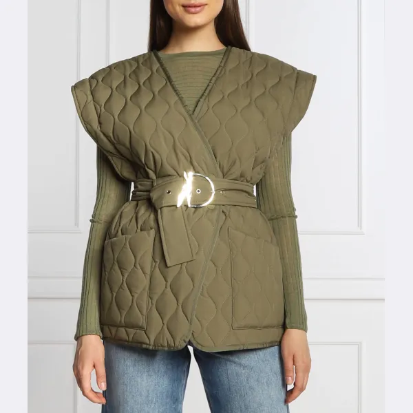 Классический крой без рукавов Patrizia Pepe, зеленый
Классический крой без рукавов Patrizia Pepe, зеленый