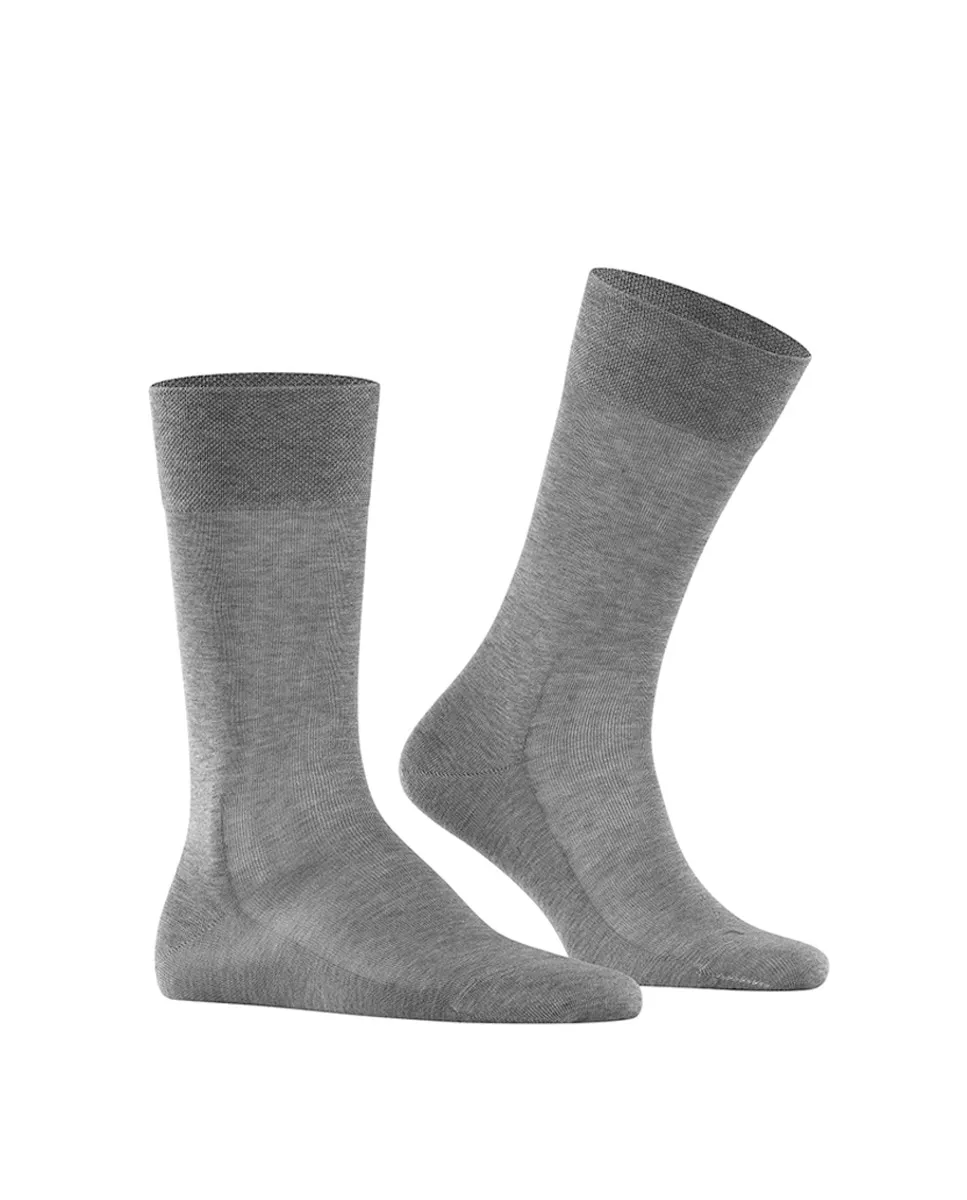 Носки мужские деликатные из мерсеризованного хлопка Falke, светло-серый
Носки мужские деликатные из мерсеризованного хлопка Falke, светло-серый
