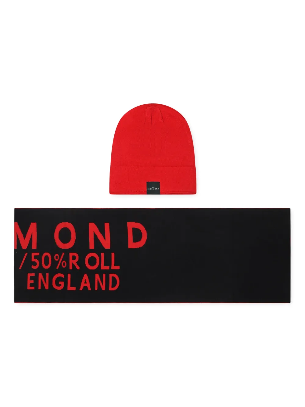 Комплект из шапки бини и шарфа с нашивкой-логотипом John Richmond Junior, красный
Комплект из шапки бини и шарфа с нашивкой-логотипом John Richmond Junior, красный