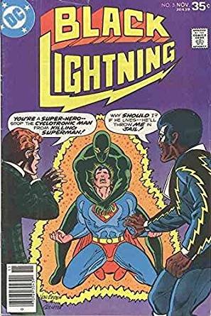 Black Lightning, No. 5 (Vol 1, November 1977) (DC Comics)
Black Lightning, No. 5 (Vol 1, November 1977) (DC Comics)