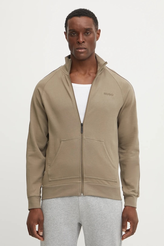 Хлопковая толстовка для отдыха Hugo, зеленый
Хлопковая толстовка для отдыха Hugo, зеленый
