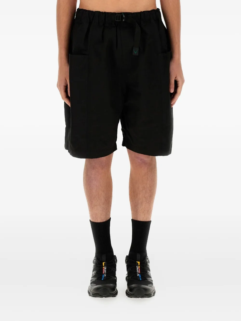 Бермуды с эластичным поясом South2 West8, черный
Бермуды с эластичным поясом South2 West8, черный