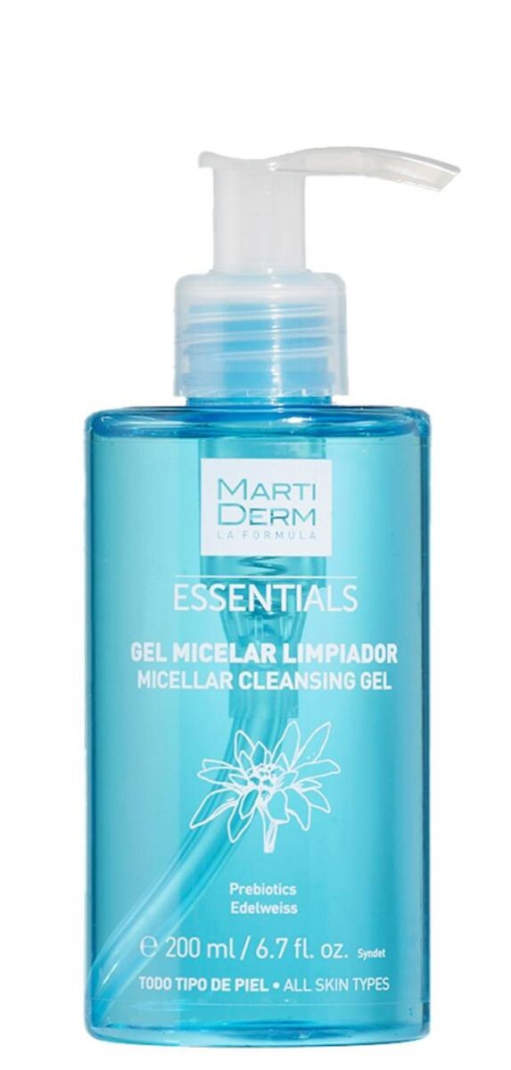 Мицеллярный гель Martiderm Essentials, 200 мл
Мицеллярный гель Martiderm Essentials, 200 мл