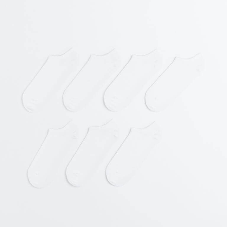 Комплект коротких носков H&M, 7 пар, белый
Комплект коротких носков H&M, 7 пар, белый