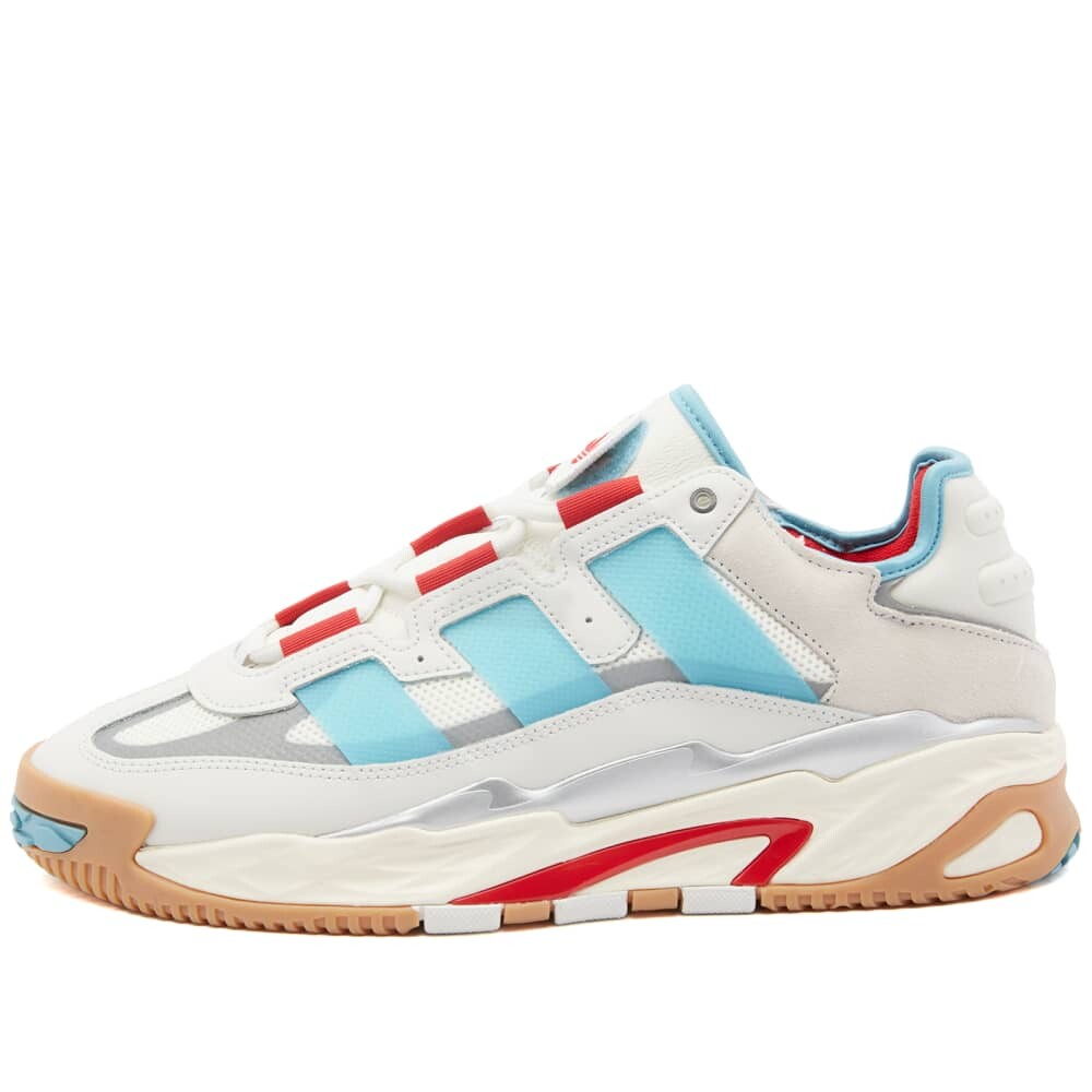 Кроссовки Adidas Originals Niteball Unisex, белый/красный/голубой 
Кроссовки Adidas Originals Niteball Unisex, белый/красный/голубой
