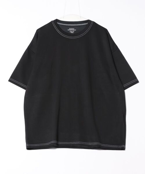 8(eight) Футболка, широкий силуэт, широкие швы, цветовая гамма Eight, черный
8(eight) Футболка, широкий силуэт, широкие швы, цветовая гамма Eight, черный