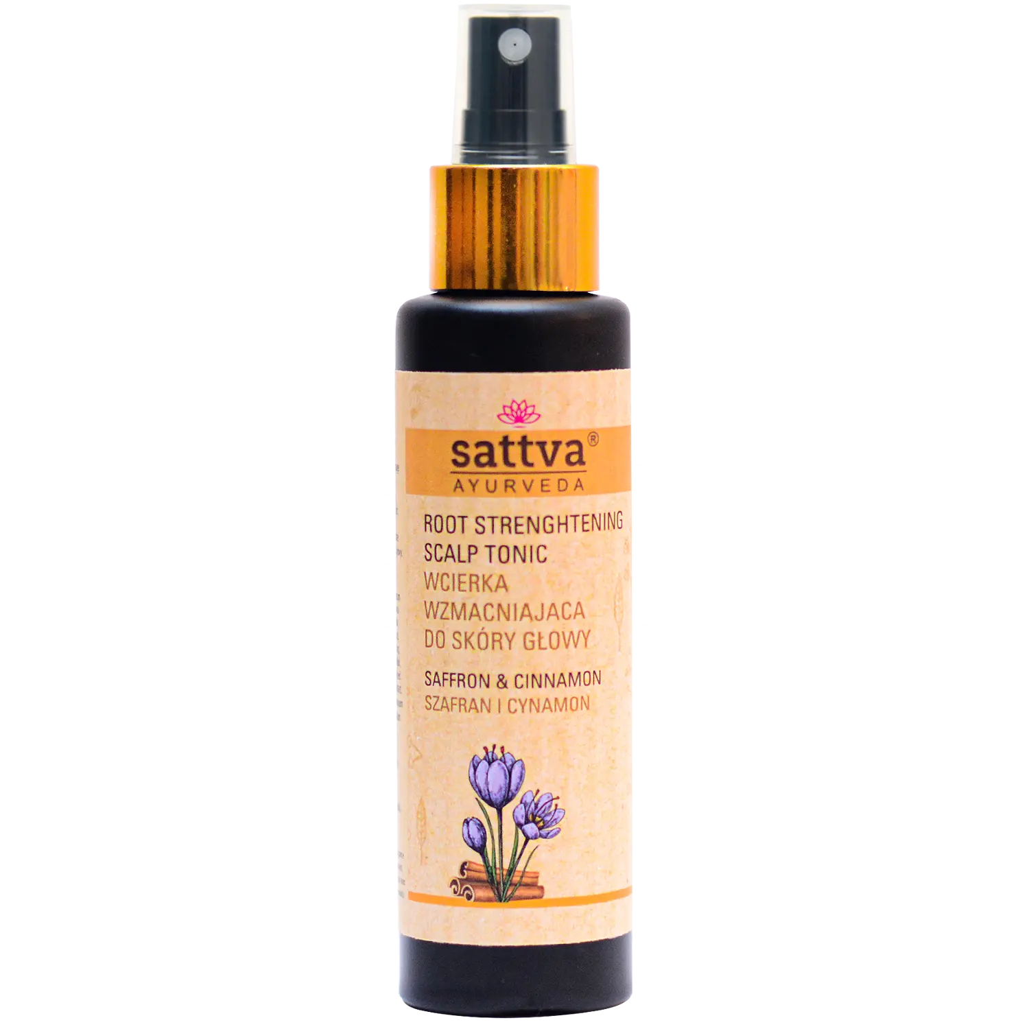 Sattva Szafran i cynamon укрепляющий лосьон для кожи головы и волос, 100 мл
Sattva Szafran i cynamon укрепляющий лосьон для кожи головы и волос, 100 мл