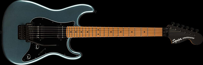 Fender Squier Contemporary Stratocaster HH FR - Накладка на гриф из жареного клена - Черная накладка - Gunmetal Metallic 0370240568
Fender Squier Contemporary Stratocaster HH FR - Накладка на гриф из жареного клена - Черная накладка - Gunmetal Metallic 0370240568