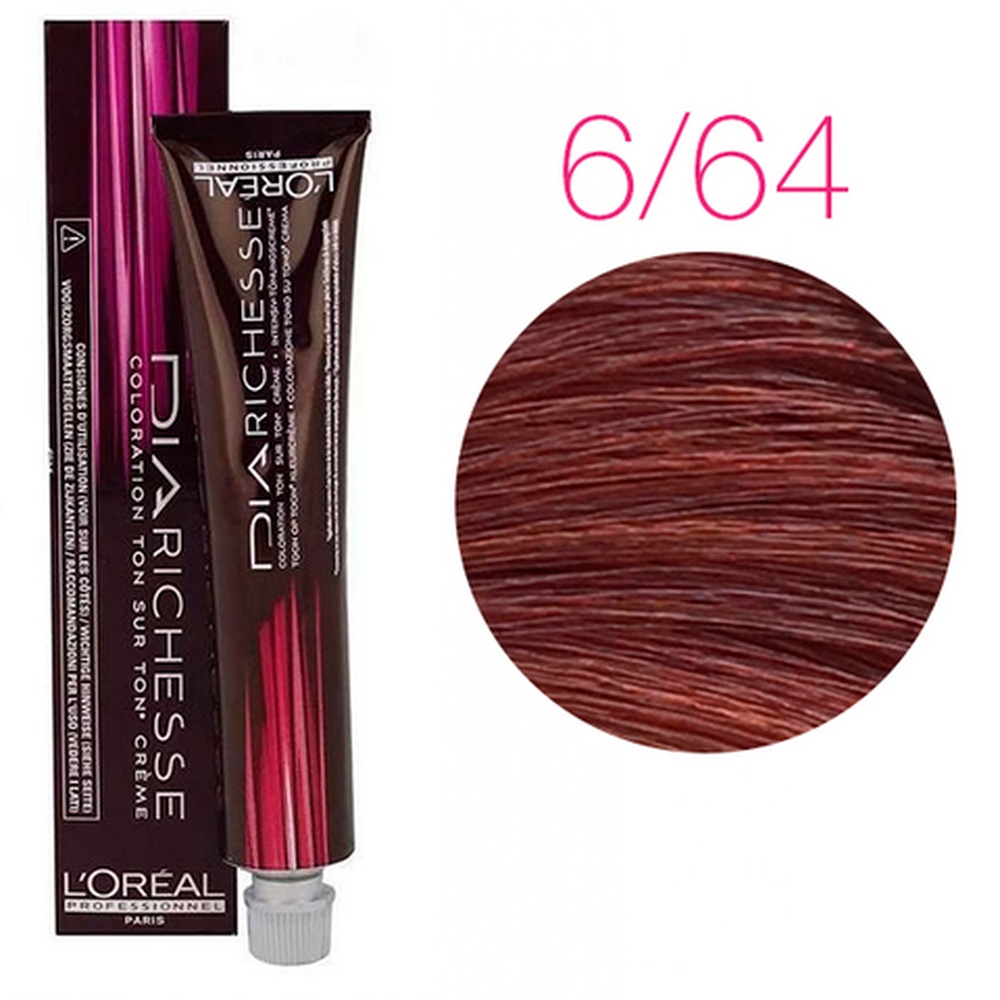 Краска для волос L’Oréal Professionnel Paris Dia Richesse, 6.64 Rubilande Rote Leidenschaft
Краска для волос L’Oréal Professionnel Paris Dia Richesse, 6.64 Rubilande Rote Leidenschaft