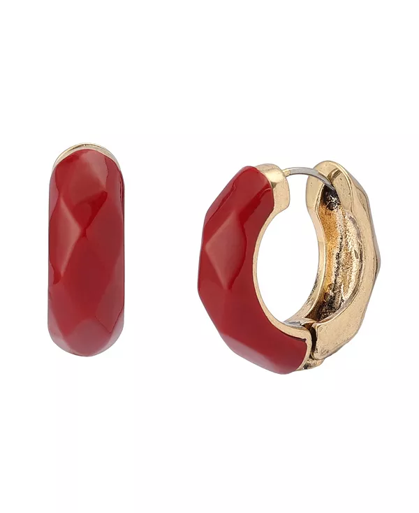 Фирменные подвески-серьги-хагге с гранеными камнями Robert Lee Morris Soho, burgundy
Фирменные подвески-серьги-хагге с гранеными камнями Robert Lee Morris Soho, burgundy