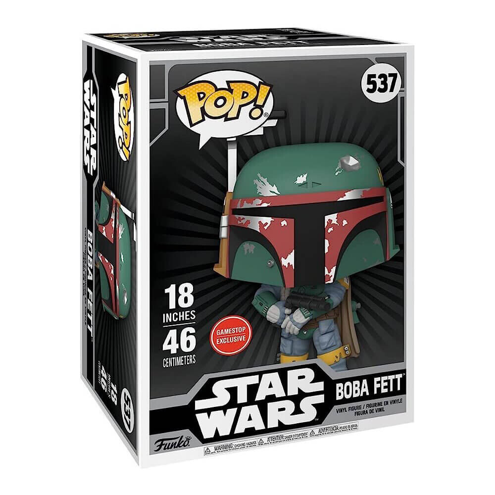 Фигурка Funko POP! Star Wars Boba Fett 18"
Фигурка Funko POP! Star Wars Boba Fett 18"