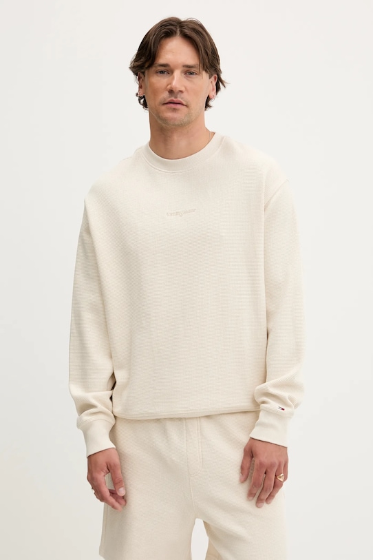 Хлопковая толстовка Tommy Jeans, бежевый
Хлопковая толстовка Tommy Jeans, бежевый