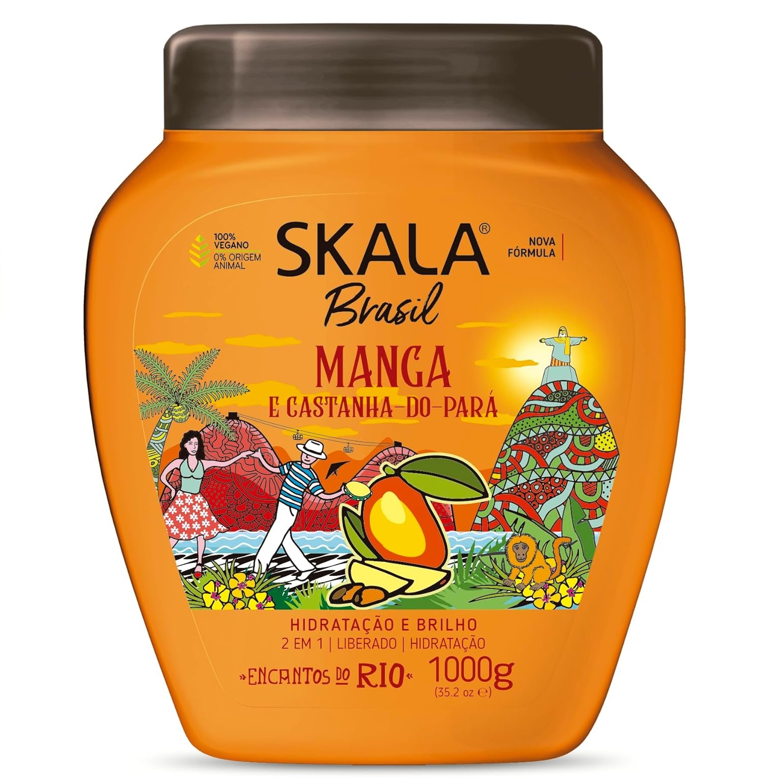 Крем для ухода за волосами Skala Manga E Castanha Do Pará, 1000 гр
Крем для ухода за волосами Skala Manga E Castanha Do Pará, 1000 гр