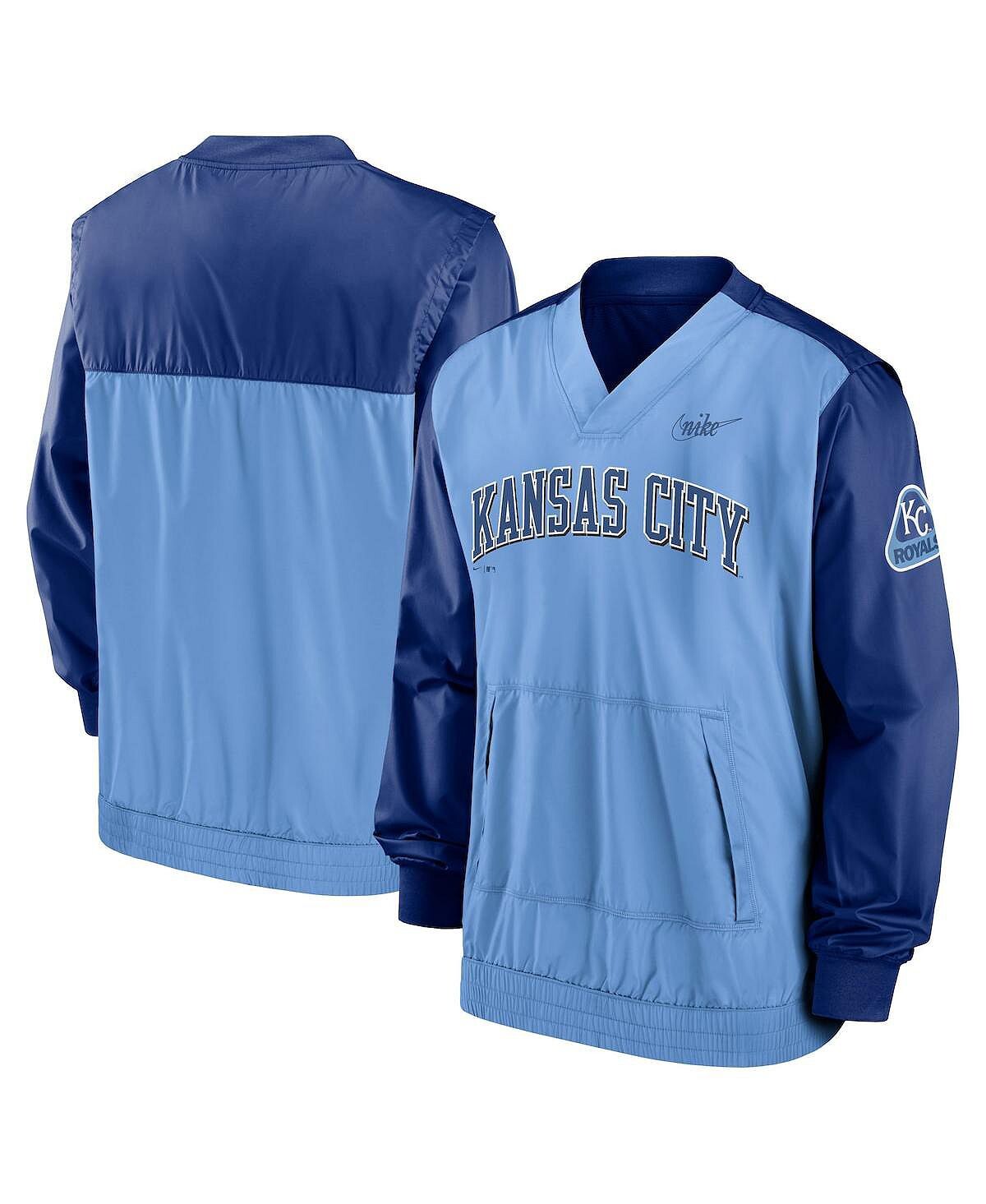 Мужской голубой пуловер royal kansas city royals cooperstown collection с v-образным вырезом Nike, мульти
Мужской голубой пуловер royal kansas city royals cooperstown collection с v-образным вырезом Nike, мульти