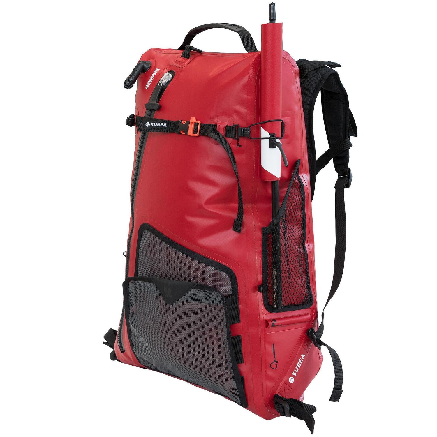 Рюкзак водонепроницаемый сигнальный буй водолазный SPF 900 SUBEA, бордо / черный 
Рюкзак водонепроницаемый сигнальный буй водолазный SPF 900 SUBEA, бордо / черный